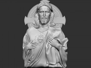 Jesus Relief 02 Modelo de impresión 3D