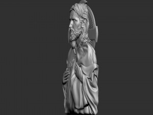Jesus Relief 02 Modelo de impresión 3D