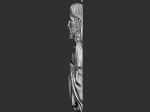 Jesus Relief 02 Modelo de impresión 3D