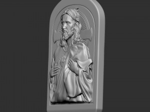 Jesus Relief 02 Modelo de impresión 3D