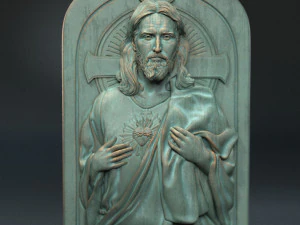 İsa R&ouml;lyefi 02 3D Baskı Modeli