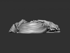 Jesus Relief 03 3D Baskı Modeli