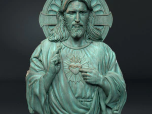 İsa R&ouml;lyefi 03 3D Baskı Modeli