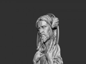 Jesus Relief 04 3D Print Model