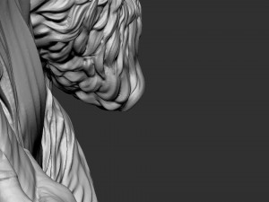 Jesus Relief 04 3D Print Model