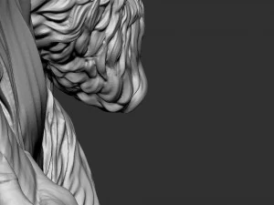 Jesus Relief 04 3D Print Model