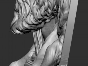 Jesus Relief 04 3D Print Model