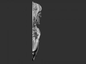 Jesus Relief 04 3D Print Model