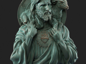 Jesus Relief 04 Modelo de impresión 3D