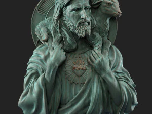 İsa R&ouml;lyefi 04 3D Baskı Modeli