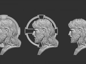 Jesus Relief 05 3D Print Model