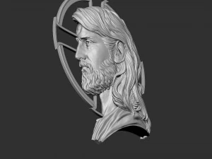 Jesus Relief 05 3D Print Model