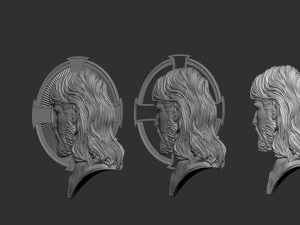Jesus Relief 05 3D Print Model