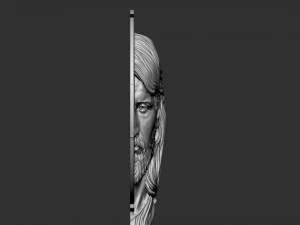 Jesus Relief 05 3D Print Model