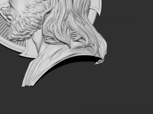 Jesus Relief 05 3D Print Model