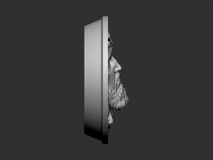 Jesus Relief 06 3D Print Model