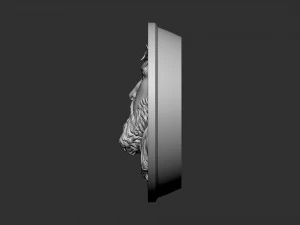 Jesus Relief 06 3D Print Model