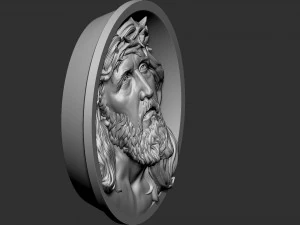 Jesus Relief 06 3D Print Model