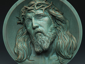 Jesus Relief 06 Modelo de impresión 3D