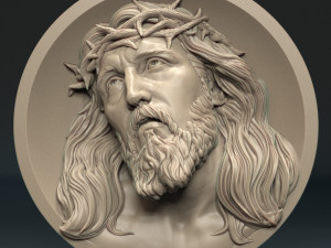 Jesus Relief 06 3D Принт Модель