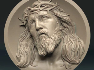 Jesus Relief 06 3D Print Model