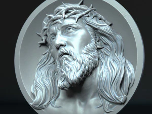 Jesus Relief 06 3D Print Model