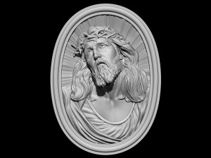 Jesus Relief 07 3D Print Model