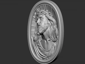 Jesus Relief 07 3D Print Model