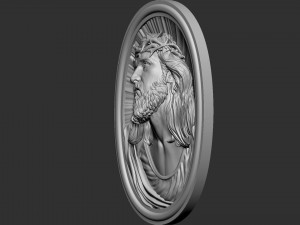 Jesus Relief 07 Modelo de impresión 3D