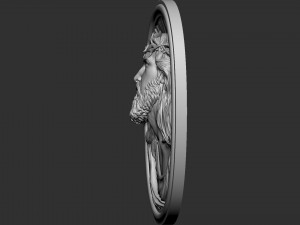 Jesus Relief 07 Modelo de impresión 3D