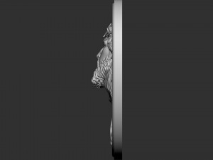 Jesus Relief 07 Modelo de impresión 3D