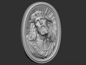 Jesus Relief 07 3D Print Model