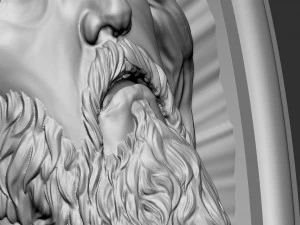 Jesus Relief 07 3D Print Model