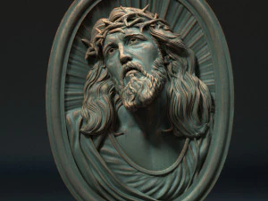 İsa R&ouml;lyefi 07 3D Baskı Modeli