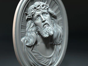 Jesus Relief 07 3D Print Model