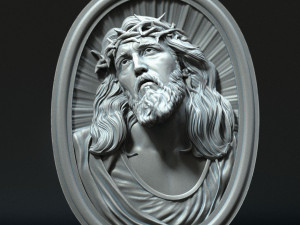 Jesus Relief 07 Modelo de impresión 3D