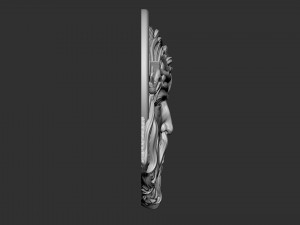 Jesus Relief 08 Modelo de impresión 3D