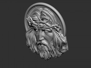 Jesus Relief 08 Modelo de impresión 3D