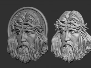 Jesus Relief 08 3D Print Model