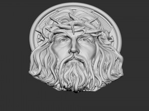 Jesus Relief 08 Modelo de impresión 3D