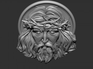 Jesus Relief 08 Modelo de impresión 3D