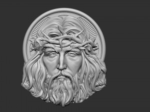 Jesus Relief 08 Modelo de impresión 3D