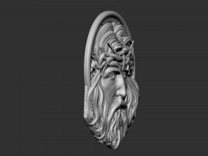 Jesus Relief 08 Modelo de impresión 3D