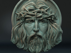 Jesus Relief 08 Modelo de impresión 3D