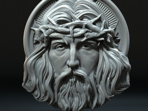 Jesus Relief 08 Modelo de impresión 3D