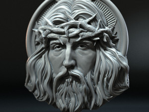 Jesus Relief 08 Modelo de impresión 3D