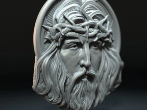 Jesus Relief 08 3D Print Model