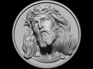 Jesus Relief 09 3D Print Model