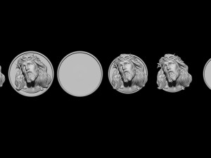 Jesus Relief 09 3D Print Model