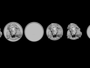 Jesus Relief 09 3D Print Model